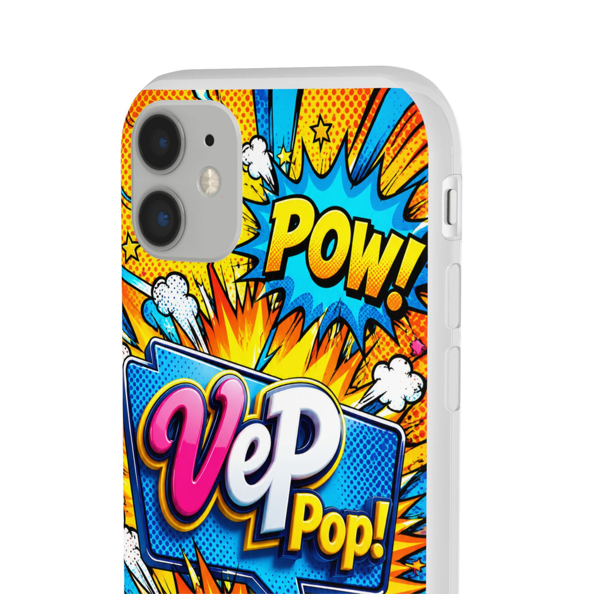 Comic Pop Phone Case — 'VeP Pop! Kaboom' Retro Superhero iPhone Cover