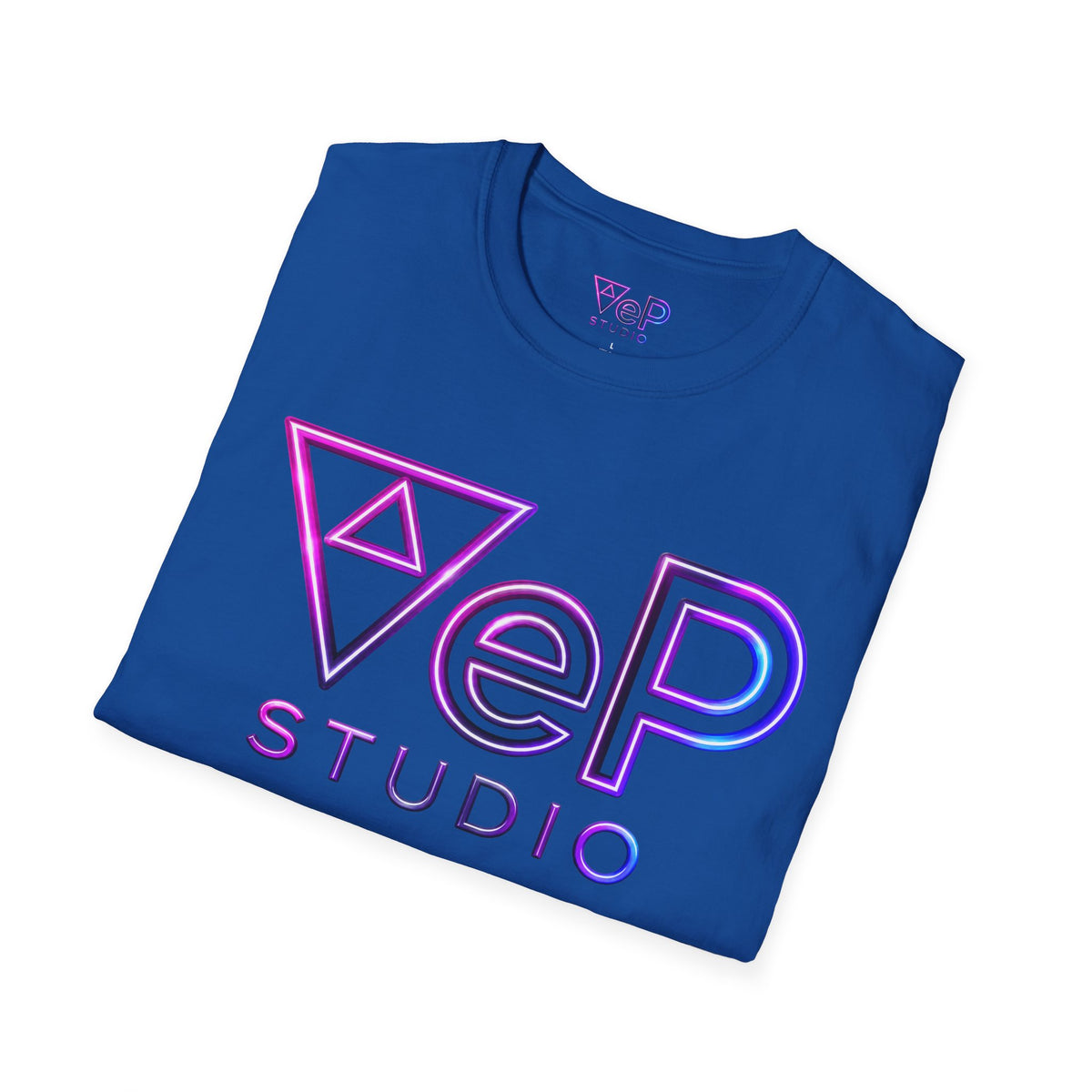 VeP Studio Retro Neon Logo T-Shirt