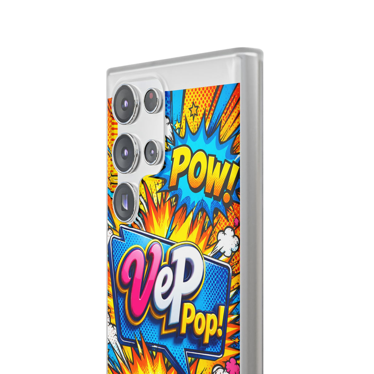 Comic Pop Phone Case — 'VeP Pop! Kaboom' Retro Superhero iPhone Cover