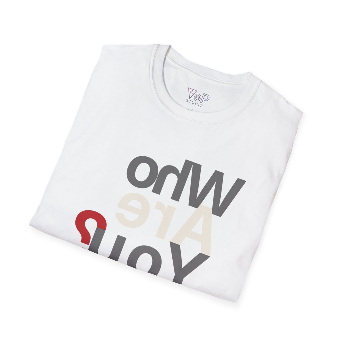STUDIO: LOOK Again 'Who Are You?' Unisex Softstyle T-Shirt