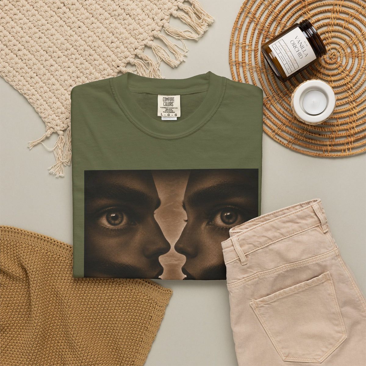 Dreamscape Faces Graphic T-Shirt