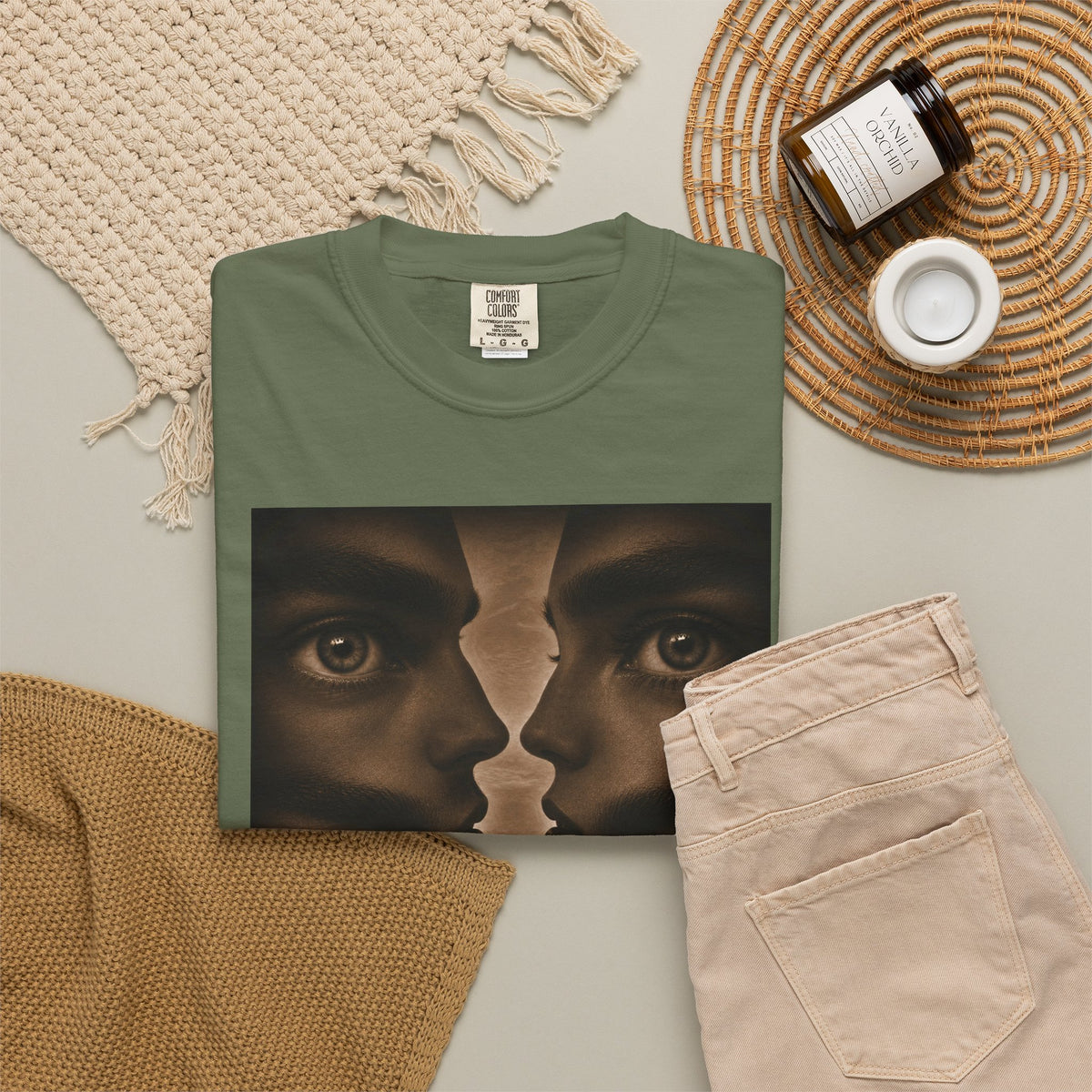 Dreamscape Faces Graphic T-Shirt