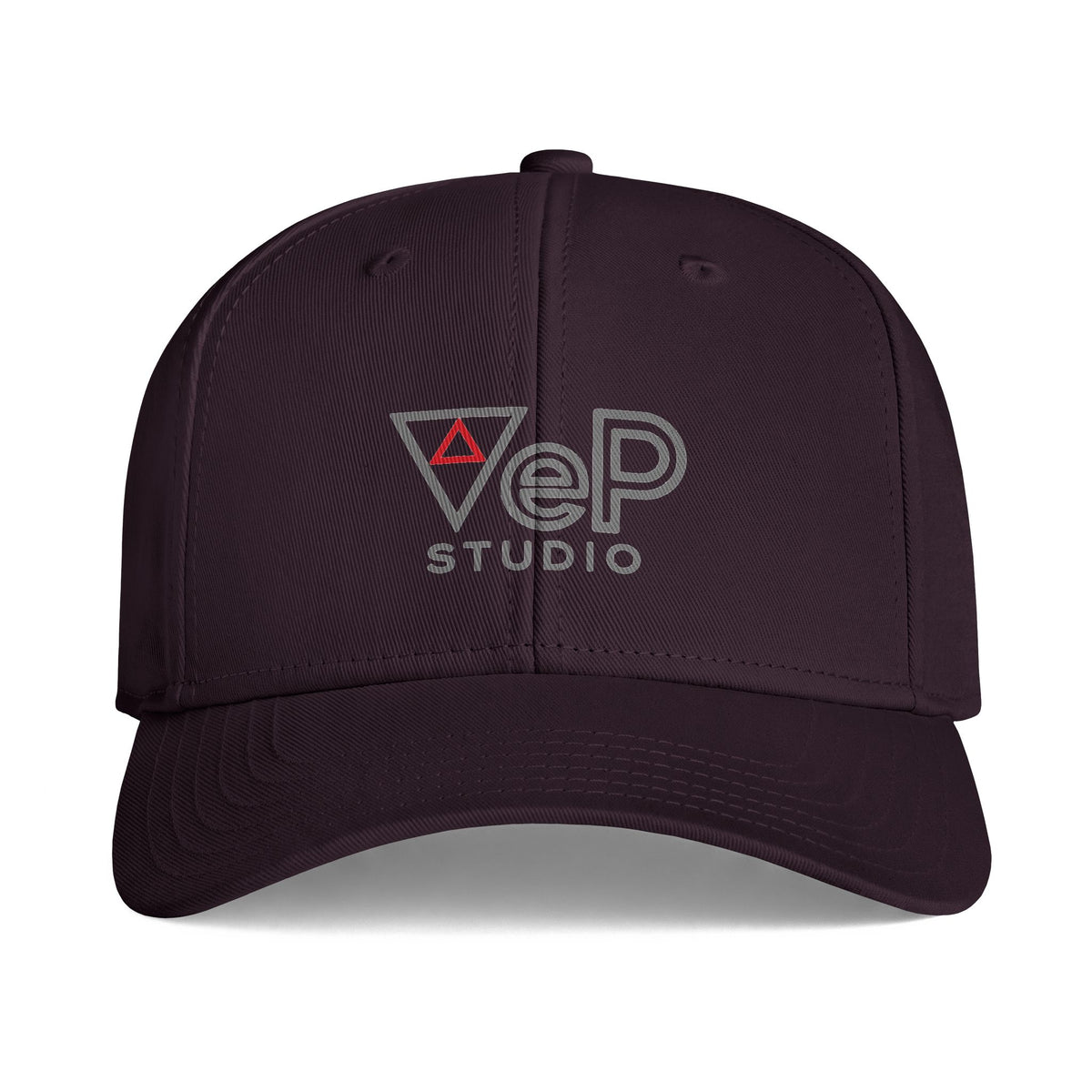 VeP Studio Logo Cap — Minimal Embroidered Streetwear Baseball Cap