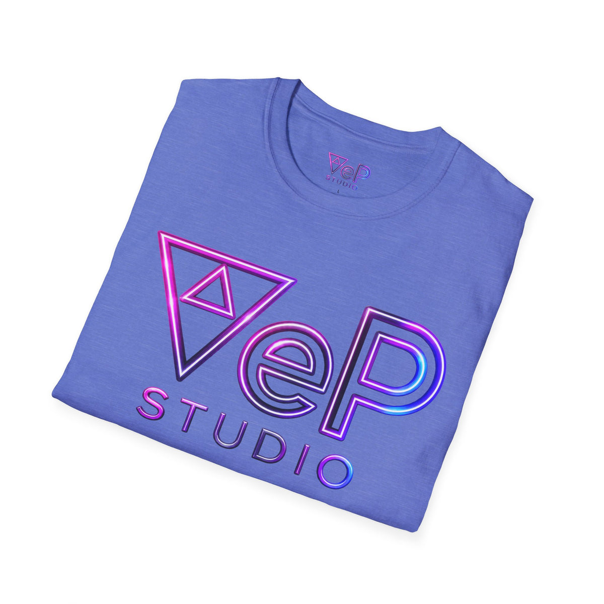 VeP Studio Retro Neon Logo T-Shirt