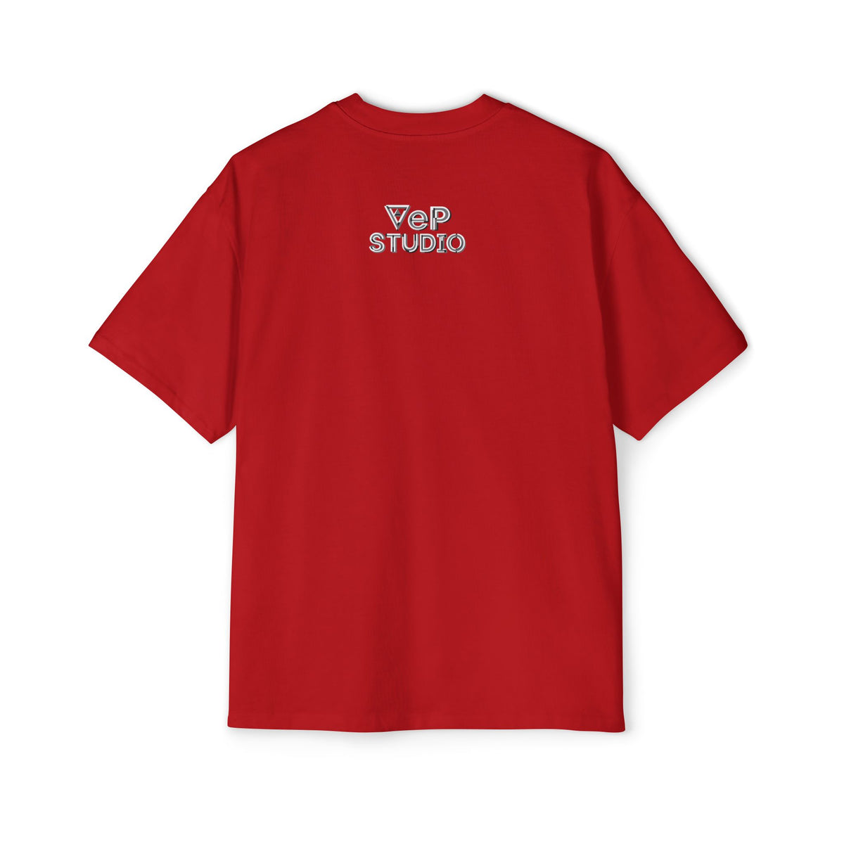 Think Again Cube Graphic Tee — Men's Oversized Cotton T-Shirt
