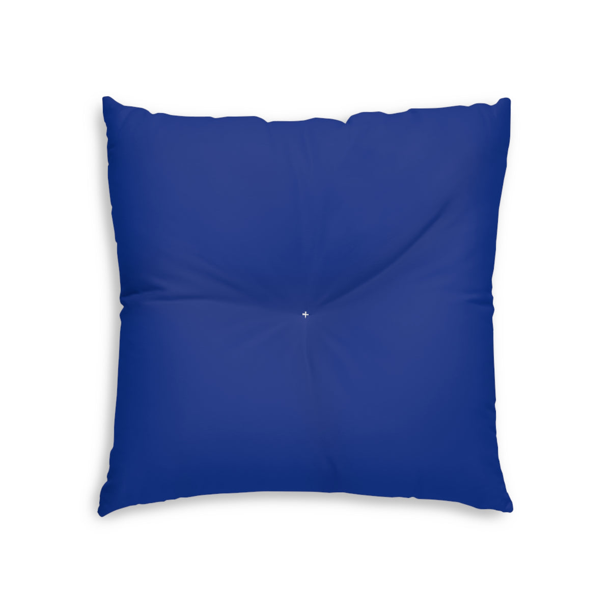 Pop Art Tufted Floor Pillow — Retro Comic 'Crash! Bang!' Design