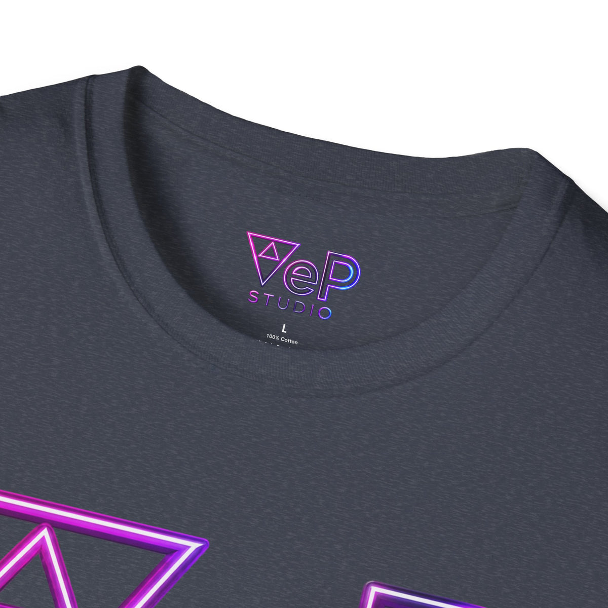 VeP Studio Retro Neon Logo T-Shirt