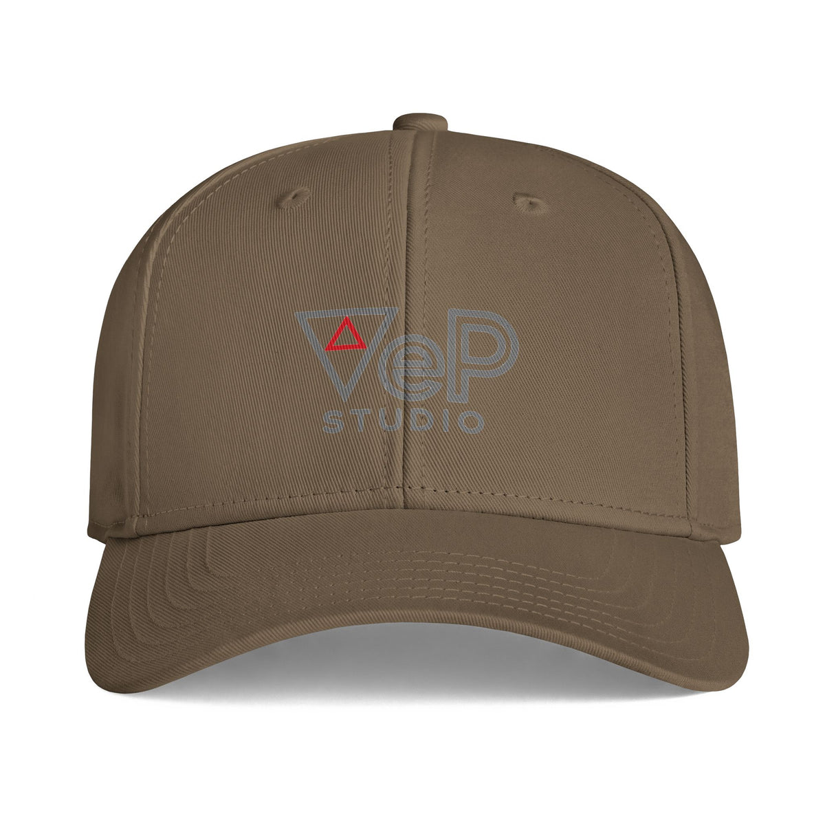 VeP Studio Logo Cap — Minimal Embroidered Streetwear Baseball Cap