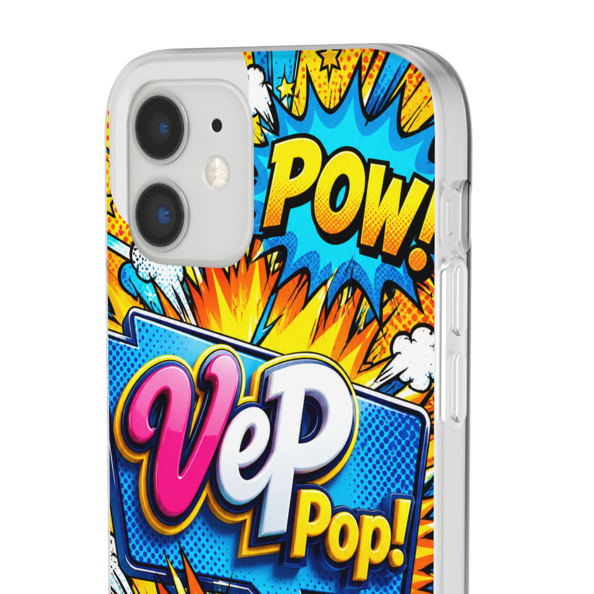 Comic Pop Phone Case — 'VeP Pop! Kaboom' Retro Superhero iPhone Cover