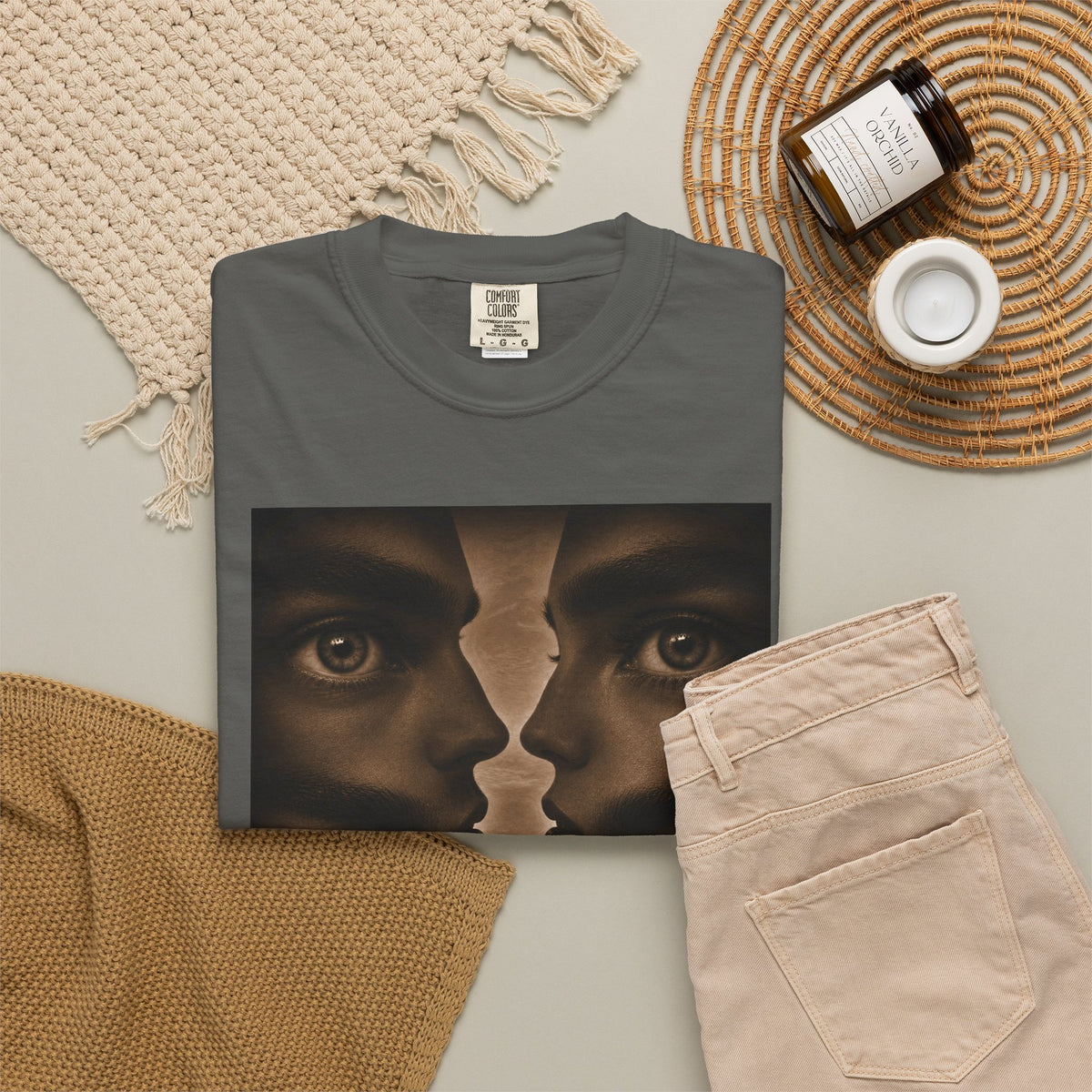 Dreamscape Faces Graphic T-Shirt