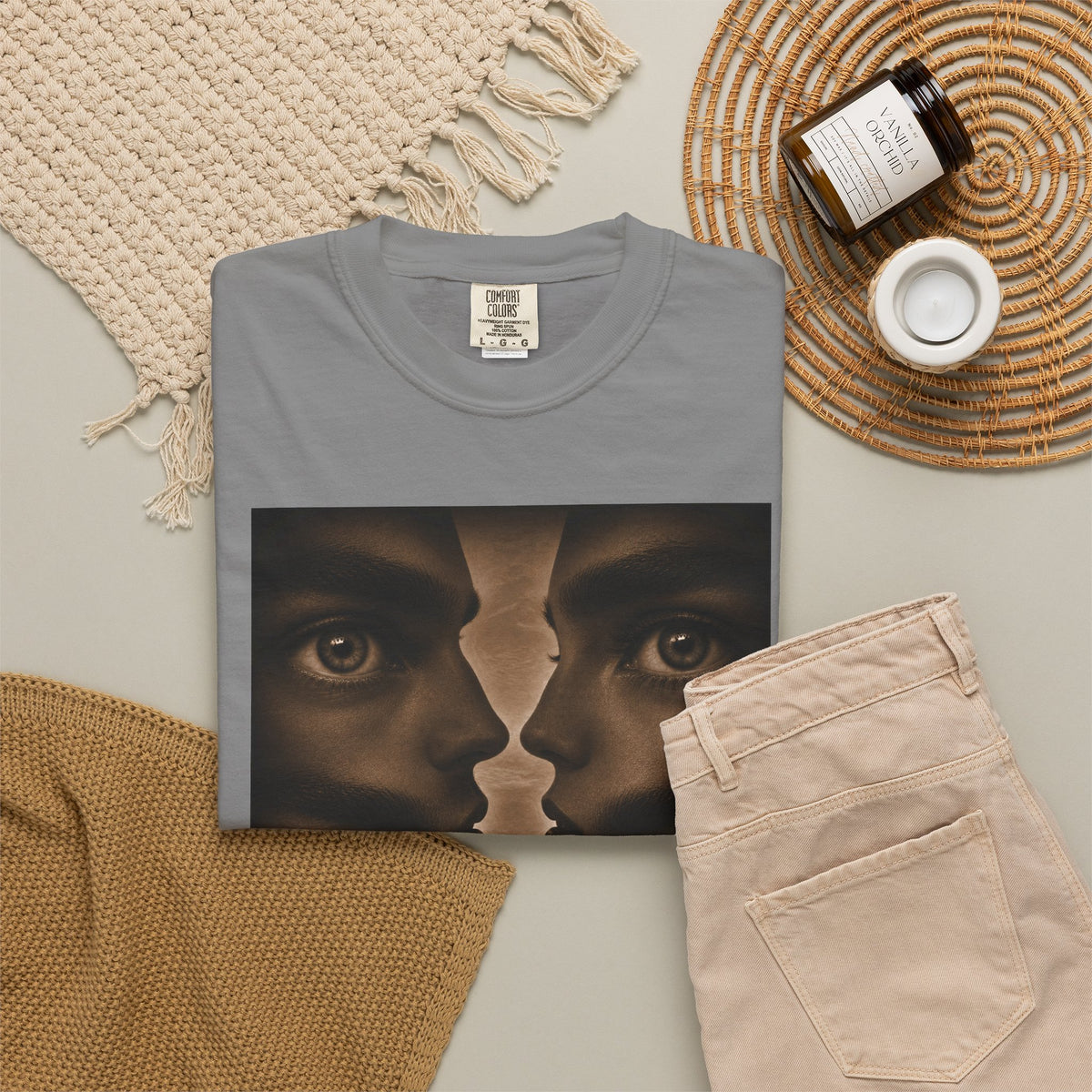 Dreamscape Faces Graphic T-Shirt