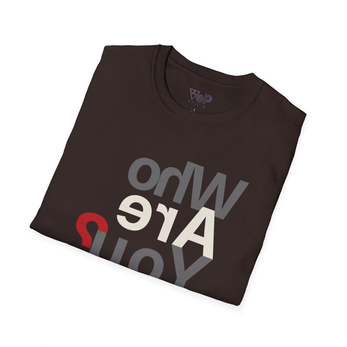 STUDIO: LOOK Again 'Who Are You?' Unisex Softstyle T-Shirt