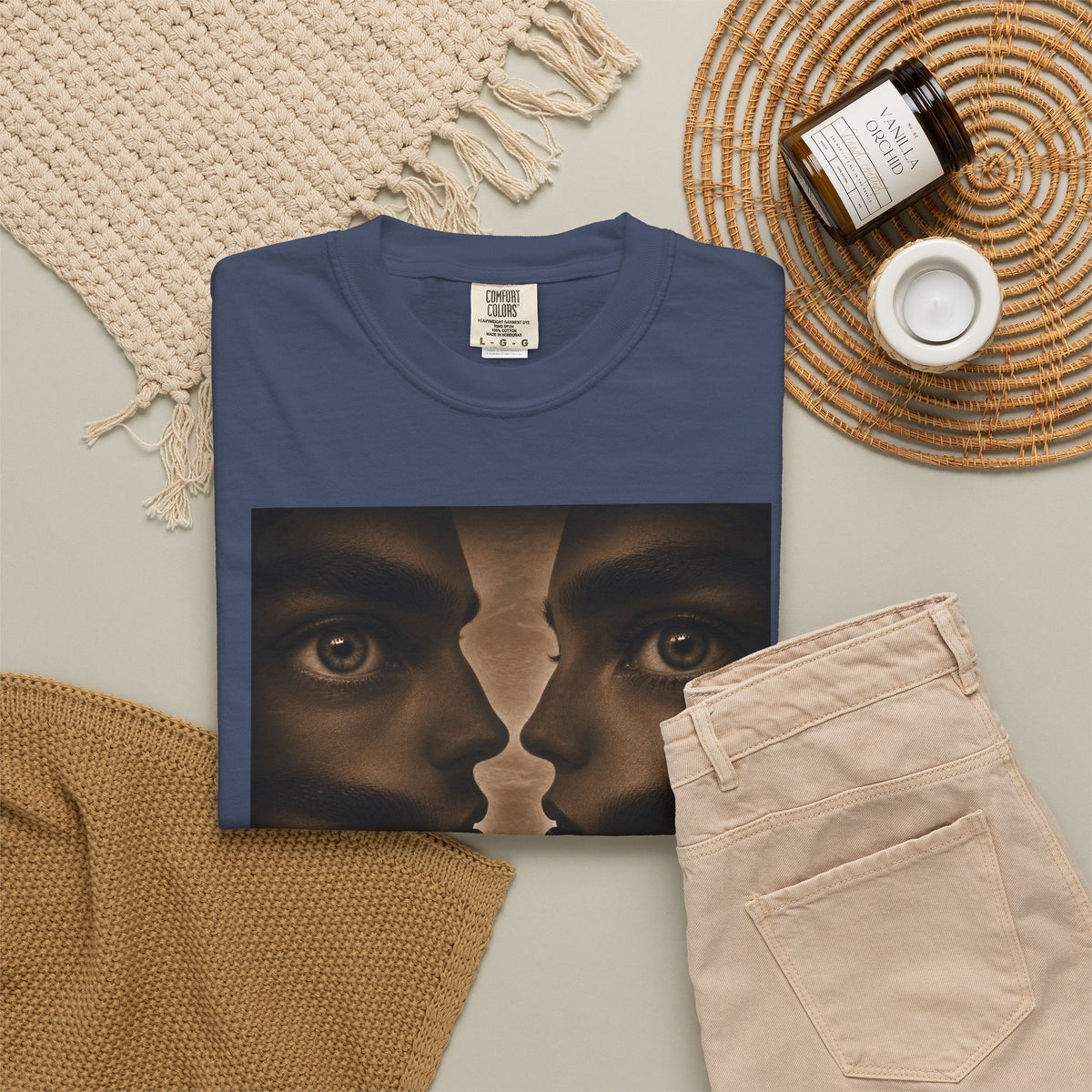 Dreamscape Faces Graphic T-Shirt