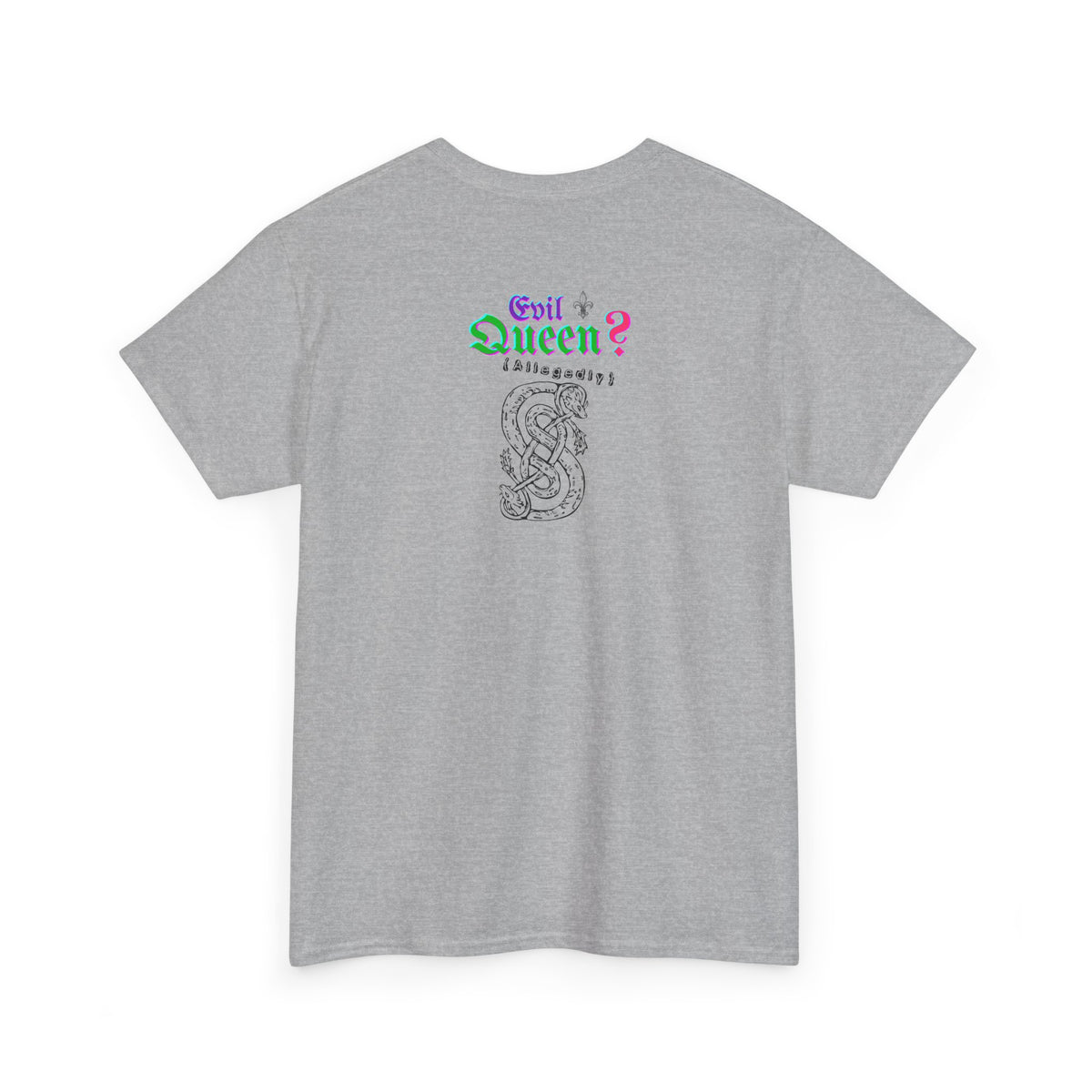 EQ.001 Serpent Queen Graphic Tee — Retro Gothic Femme Fatale T-Shirt