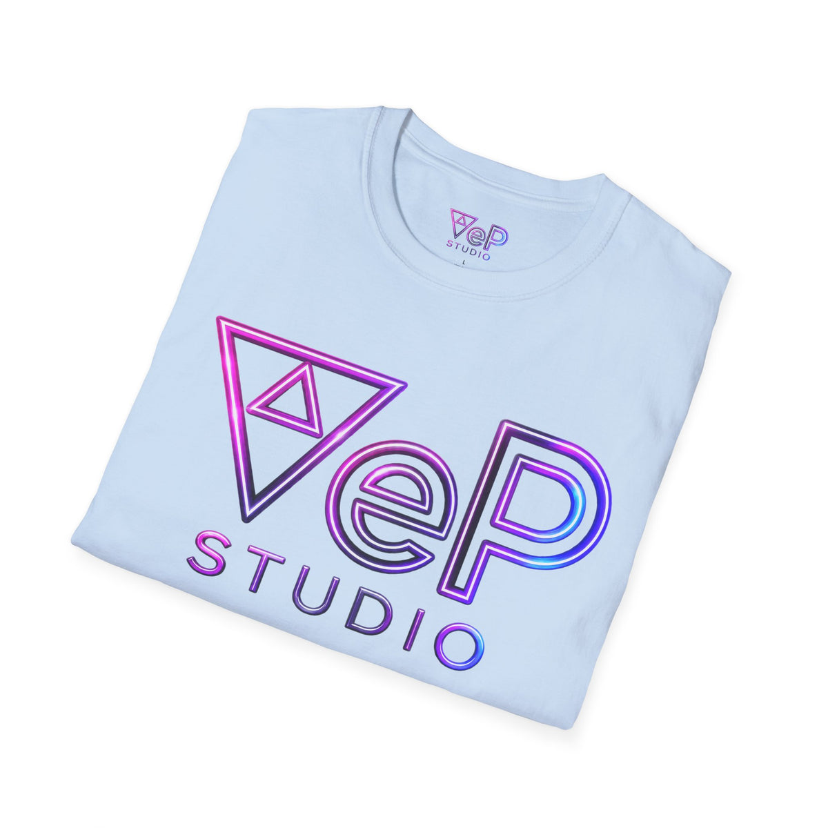 VeP Studio Retro Neon Logo T-Shirt